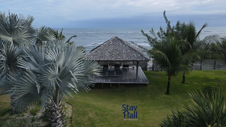 Casa Beira Mar-Praia Pontal de Maceio-Fortin-7 Suites e Pisc