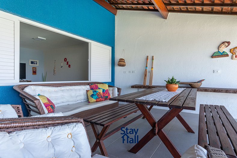 Casa de 4 Dormitorios en la Costa de Carneiros con Piscina P
