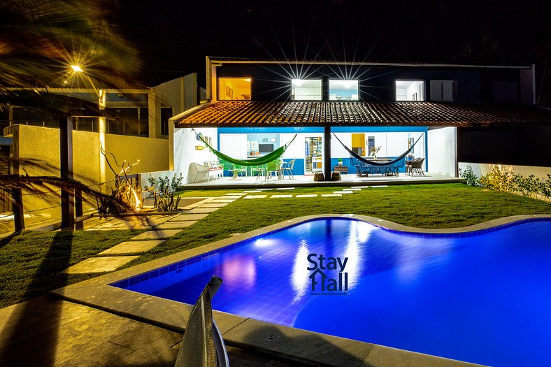 Cozy House on the Seaside of Carneiros with Swimming Pool an