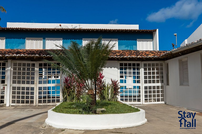 Aconchegante Casa Beira-Mar de Carneiros c Serv. de Cozinha+
