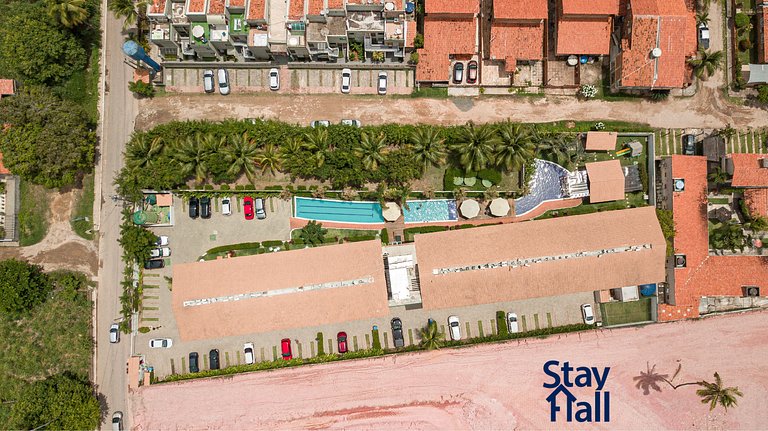 Flat Porto de Galinhas - 6 people - Swimming pool - Barbecue