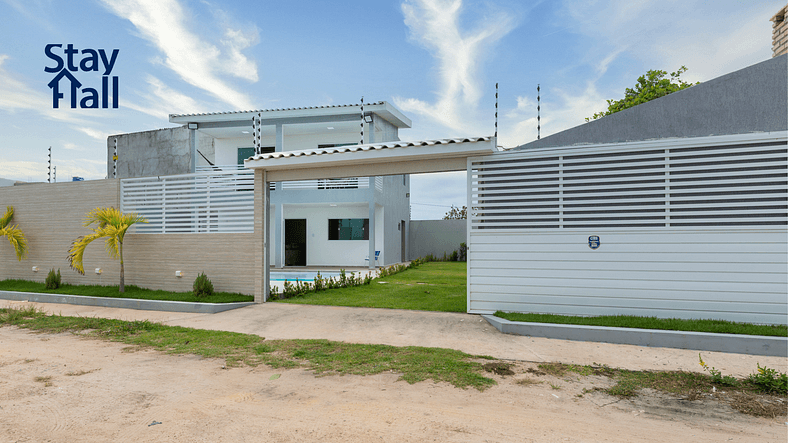 House in Carneiros 4QTS with Private Pool - great for family