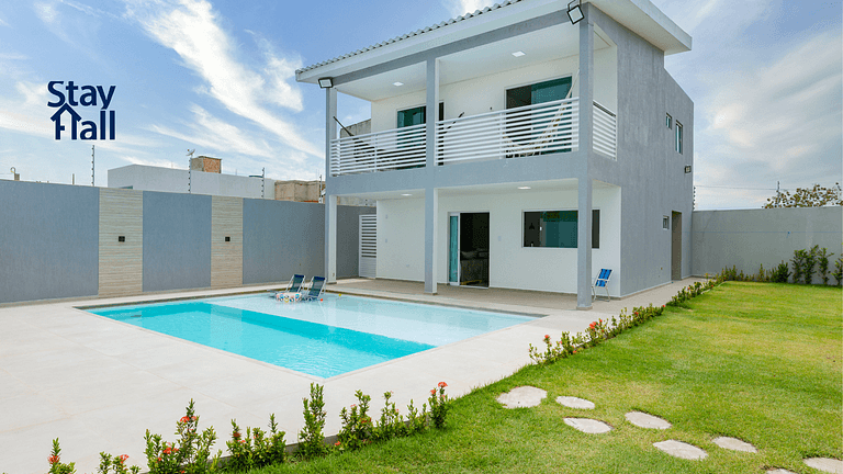 House in Carneiros 4QTS with Private Pool - great for family