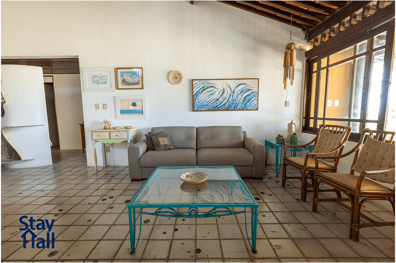 House in Guadalupe Beach - Next to Carneiros - 4 rooms - Bea